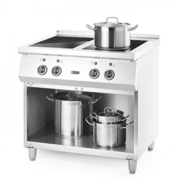 Cucina a induzione a 4 zone RH7 profondità 70 cm 17 kW