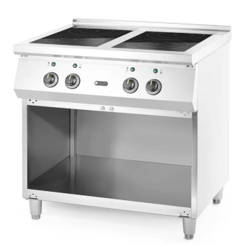 Cuisinière à induction 4 zones RH7, profondeur 70 cm, 17 kW