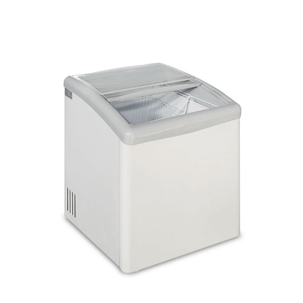 Congélateur coffre avec portes vitrées 125 L -22° C | 58 x 69 x 84 cm