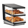 Vitrine de comptoir chauffante libre-service pour aliments