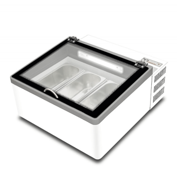 Vetrina gelato da banco 3 gusti POP