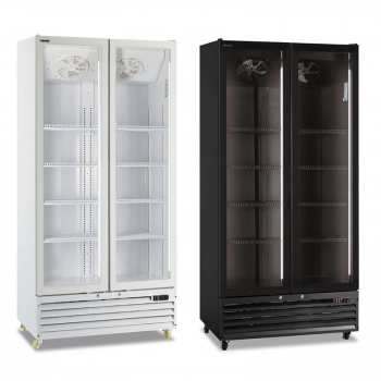 DISPLAY CABINET FOR DRINKS 654 L, DIGITAL DISPLAY - 94 x 63.5 x 198.3 H cm