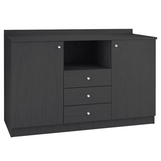 Cabinet with 2 doors and 3 drawers | 136 x 48 x 95 cm