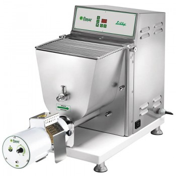 MACCHINA PER PASTA FRESCA CON COPERCHIO GRIGLIATO - PRODUZIONE: 13 KG/H