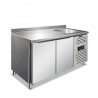 Tavolo refrigerato 2 porte con lavello -2°/+8° C | 151 x 70 x 96 cm