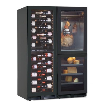 Frigovetrina per vini salumi e formaggi a 4 zone 841 L | 121 x 70 x 180,4 H cm