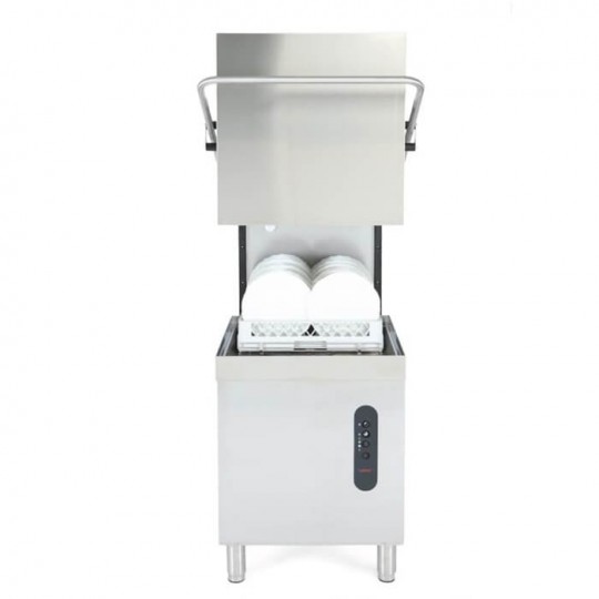 Lavastoviglie a cappotta elettromeccanica cesto 50 cm dosatore brillantante e detergente inclusi