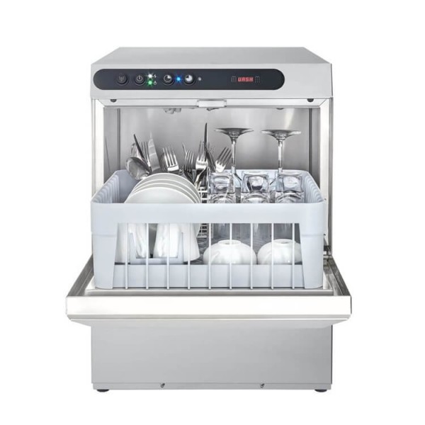 Lavabicchieri elettromeccanica cesto 40 cm dosatori detergente e brillantante inclusi