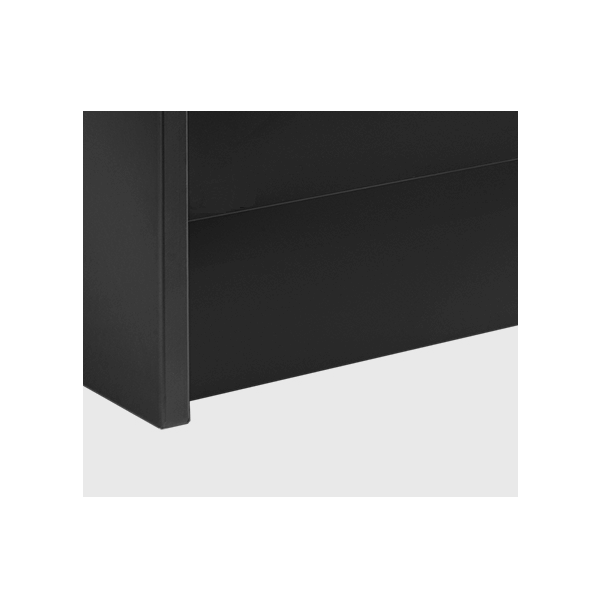 Pannello frontale inferiore nero