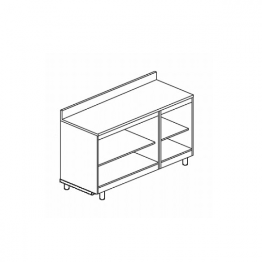 RETROBANCO BAR NEUTRO - L150 cm