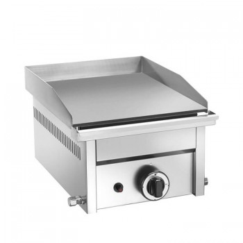 Countertop gas griddle with smooth plate 4 kW