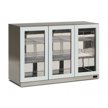 FRIGO PENSILE 3 PORTE INOX L.135 x P.57 x H.86 cm