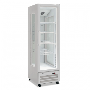 Frigovetrina per bibite 3 lati in vetro con display digitale 1°/10° C 364 L | 60 x 70 x 205 cm
