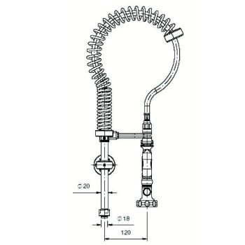 SHOWER GROUP MIGNON + SINGLE HOLE