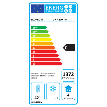 Tavolo refrigerato 4 porte con alzatina +2°/+8° C | 223 x 70 x 95 cm