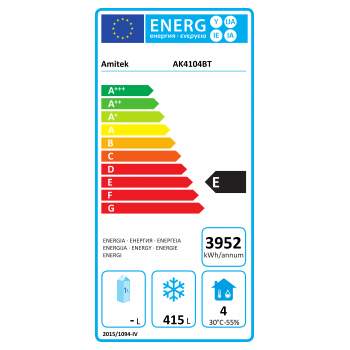 TAVOLO CONGELATORE 4 PORTE - TEMPERATURA -18/-22° C