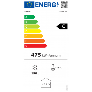 Congelatore frigo a pozzetto -24°/+8° C 190 L | 95 x 56,4 x 84,5 H cm