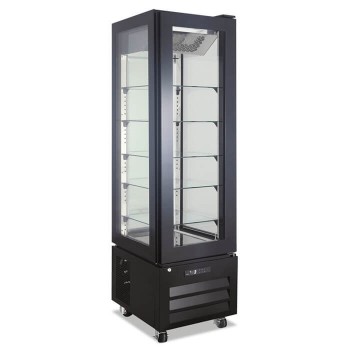 Vetrina frigo panoramica per pasticceria no frost +2°/+8° C 138 L | 45 x 65 x 195 cm