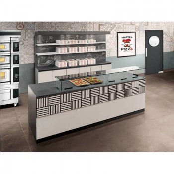 Kit banco e retrobanco per pizzeria