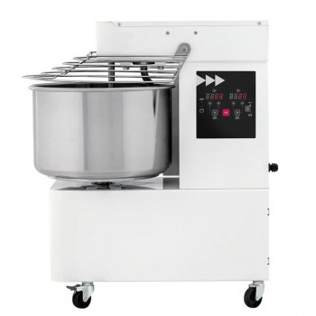Ipastatrice a spirale digitale 32 L 25 kg con ruote e timer | IBD30