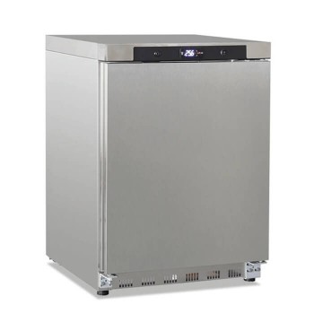 Armadio freezer inox digitale 200 L -22°/-15° C | 60 x 62.5 x 85 H cm